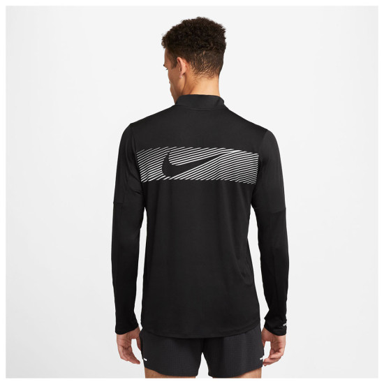 Nike Ανδρική μακρυμάνικη μπλούζα Element Flash Dri-FIT 1/2-Zip Running Top Nike Ανδρική μακρυμάνικη μπλούζα Element Flash Dri-FIT 1/2-Zip Running Top